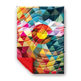 Colorado Color Triangles Poly Eco-Performance Blanket-52"x75"