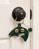 Door Chimes - Trout: Green / Brass