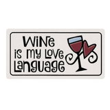 Wine Love Language Magnet