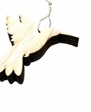Wooden Hummingbird 4”