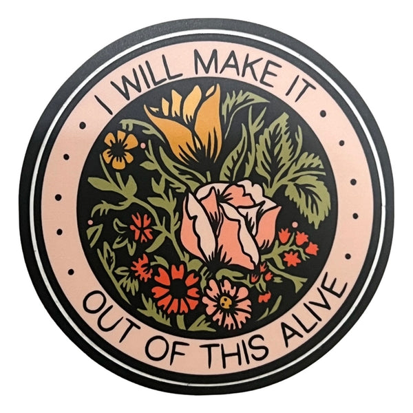 I will make it.. Vinyl Sticker