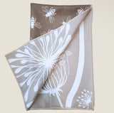 Kitchen Dish Towel - Dandelions/Bees