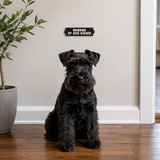 Beware of Dog Kisses Sign-9"