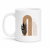 Modern boho arch mug