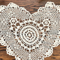 Handmade Heart Doily