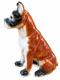 Vintage Boxer Dog  3”h