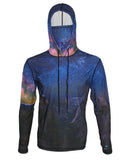 Mountain Night Sky Hoodie