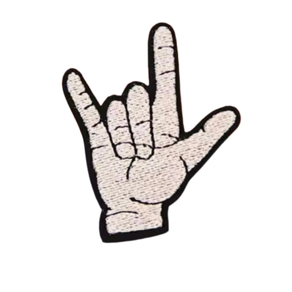 I love you hand sign Patch