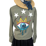 Sequin Eye Shacket