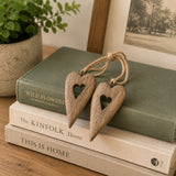 Driftwood Hearts Ornament