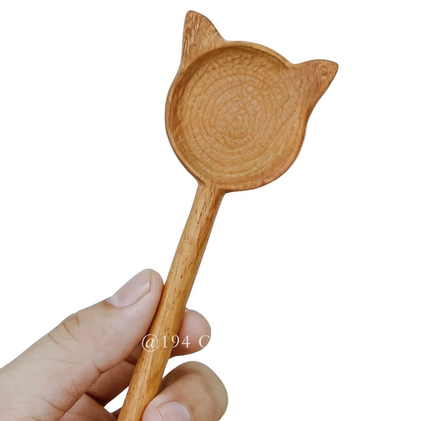 Hand-Carved Wooden Spoon