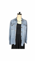 Rolling Stone Patch Denim Shirt