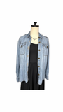 Rolling Stone Patch Denim Shirt