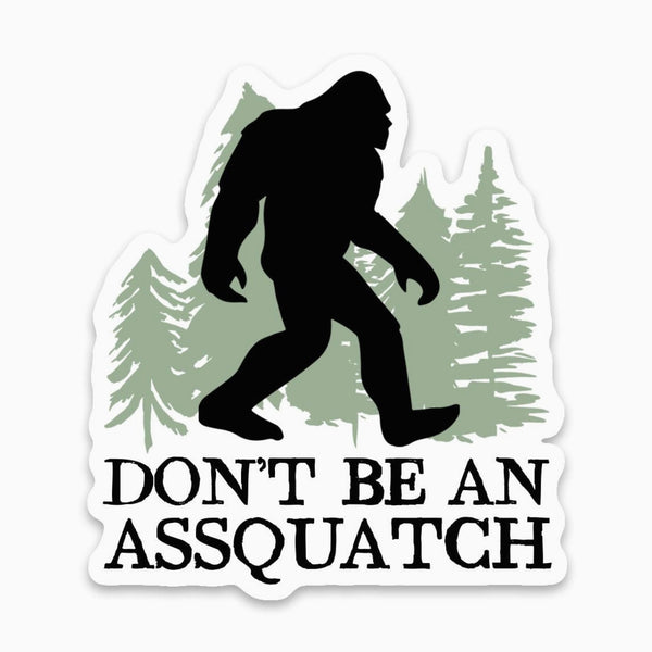 Assquatch Sticker