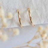 Everyday Hoop Earrings: 30mm
