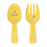 Sweet Bee Melamine Salad Server 2-Piece