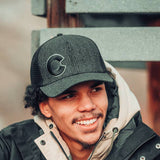 Hat - Monochromatic Trucker Black / Black