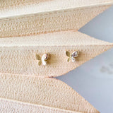 Mini Butterfly Stud Earrings