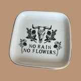No Rain No Flowers Trinket Dish