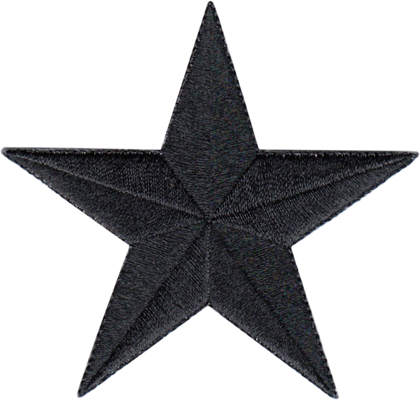 Patch 3” Star Black