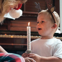 Advent Candle Red Star