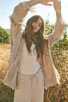 Ashley Fringe Cardigan