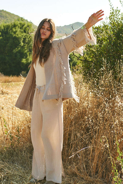 Ashley Fringe Cardigan