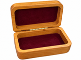 Raccoon wooden engraved box