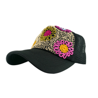 Tulum Hand Embroidered Trucker Hat