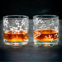 Science of Whiskey Rocks Glass