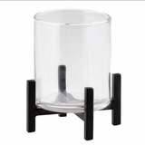 Glass Tabletop Candle Holder