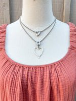 Heart Crystal Necklace