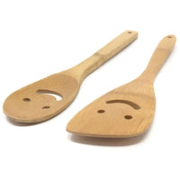 Smiley Bamboo Cooking Set of 2