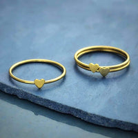Heart Stacking Ring