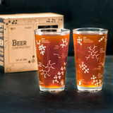 Science of Beer Pint Glass Set/2