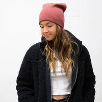 Cashmere Blend Beanies Berry/Moss