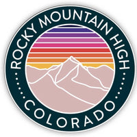 Rocky Mountain High Vinyl Sticker