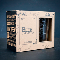 Science of Beer Pint Glass Set/2